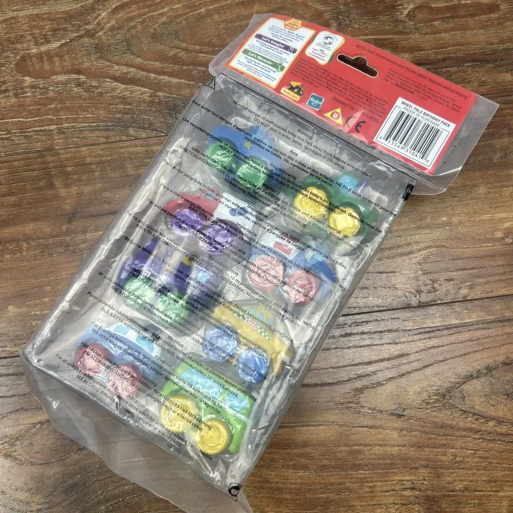 Playskool Tonka Wheel Pals Birthday‎ Pack 8pc Target Exclusive Very Rare NEW